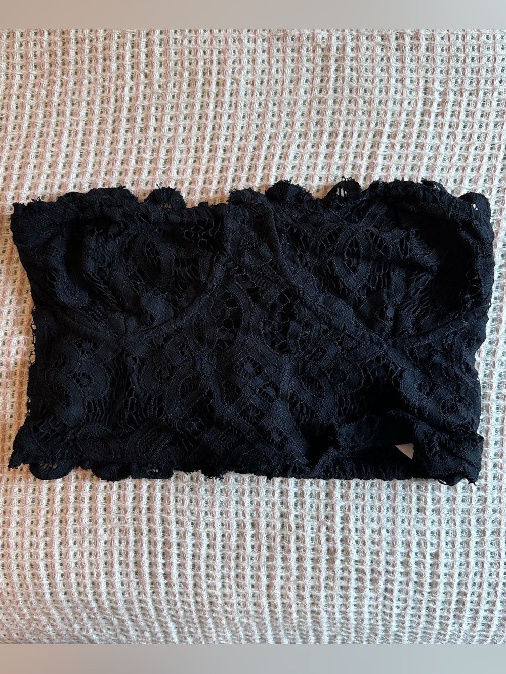 Free People black lace bra top